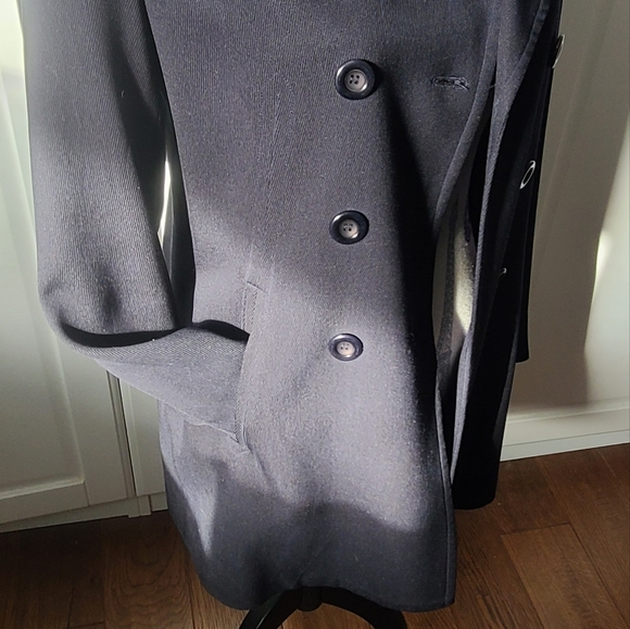 Navy Pea Style Coat - Picture 6 of 15